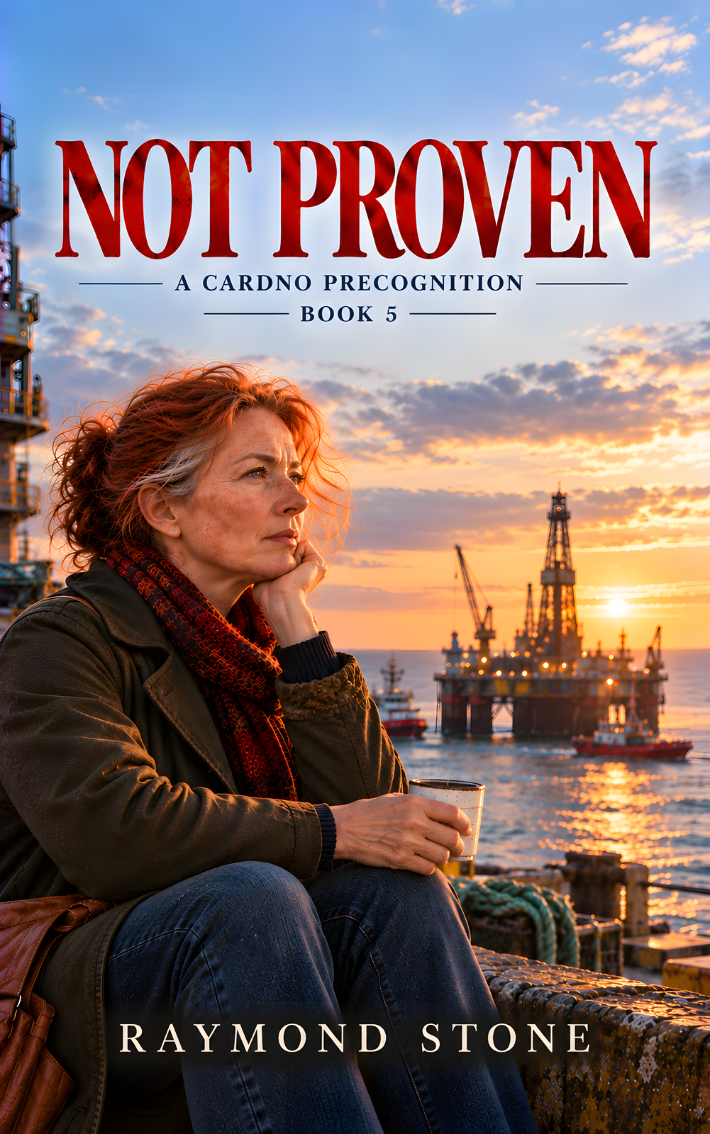 Cover of Not Proven, a Scottish crime novel by Raymond Stone